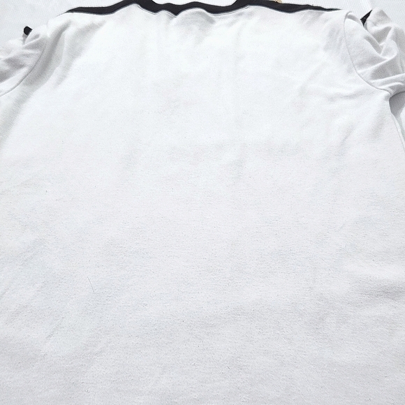 Vintage 80s Adolfo Sport Casual VacationDress Shoulder Pads Fruit Palm Trees - Picture 10 of 10